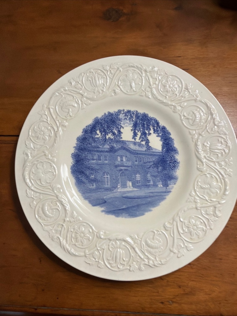 Smith College Wedgewood Plate